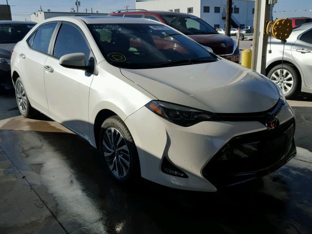 5YFBURHE4HP660089 - 2017 TOYOTA COROLLA L WHITE photo 1