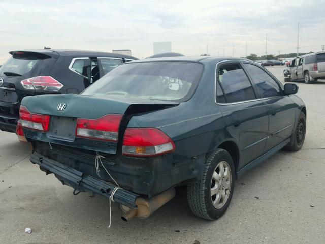 1HGCG56662A054385 - 2002 HONDA ACCORD EX GREEN photo 4