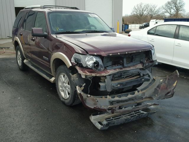 1FMEU74E76ZA08203 - 2006 FORD EXPLORER E BURGUNDY photo 1