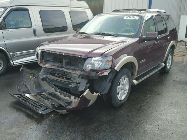 1FMEU74E76ZA08203 - 2006 FORD EXPLORER E BURGUNDY photo 2