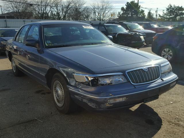 2MELM74W9TX670983 - 1996 MERCURY GRAND MARQ BLUE photo 1