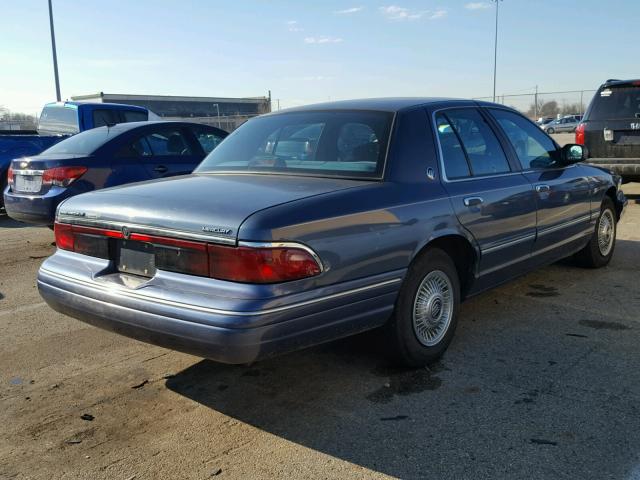 2MELM74W9TX670983 - 1996 MERCURY GRAND MARQ BLUE photo 4