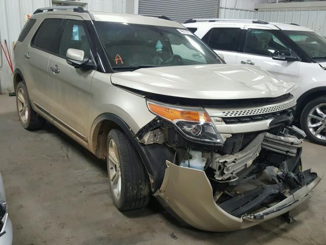 1FMHK8F80BGA24278 - 2011 FORD EXPLORER L BEIGE photo 1