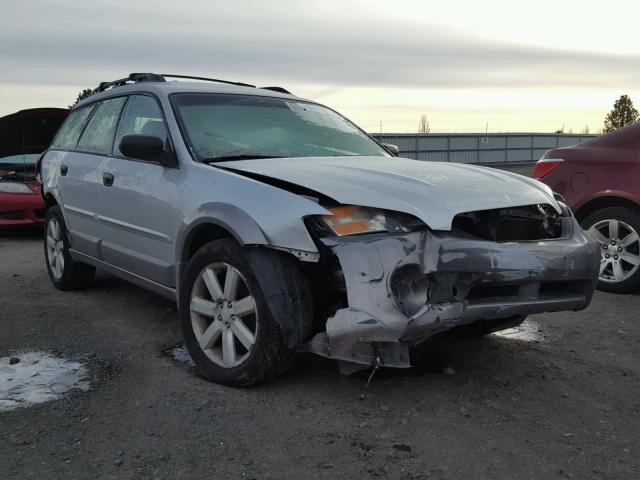 4S4BP61C067342544 - 2006 SUBARU LEGACY OUT SILVER photo 1