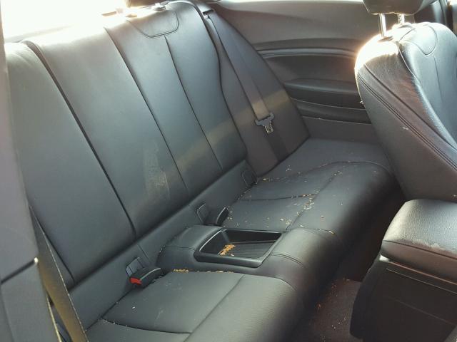 WBA1F5C59FV343468 - 2015 BMW 228 I GRAY photo 6