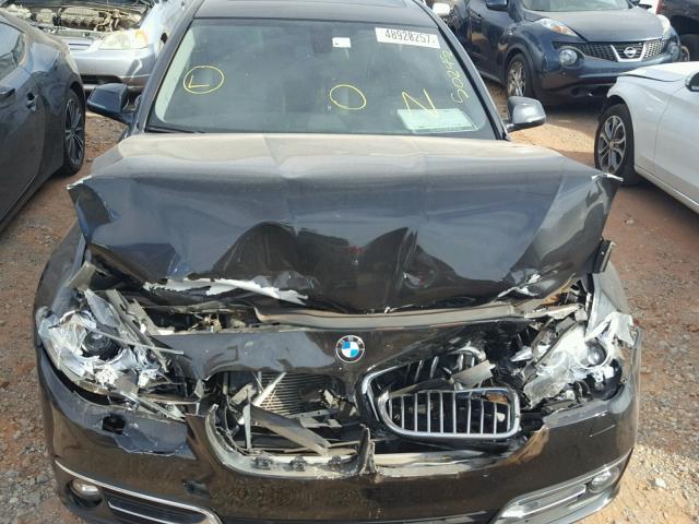 WBA5A5C56ED502452 - 2014 BMW 528 I BLACK photo 7