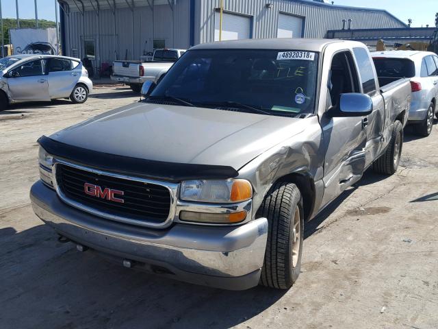 2GTEC19T3Y1362582 - 2000 GMC NEW SIERRA GRAY photo 2