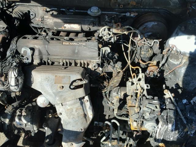 4T1SK12W7NU156929 - 1992 TOYOTA CAMRY LE BLUE photo 7