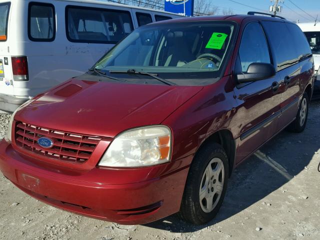 2FMZA51655BA35431 - 2005 FORD FREESTAR S MAROON photo 2