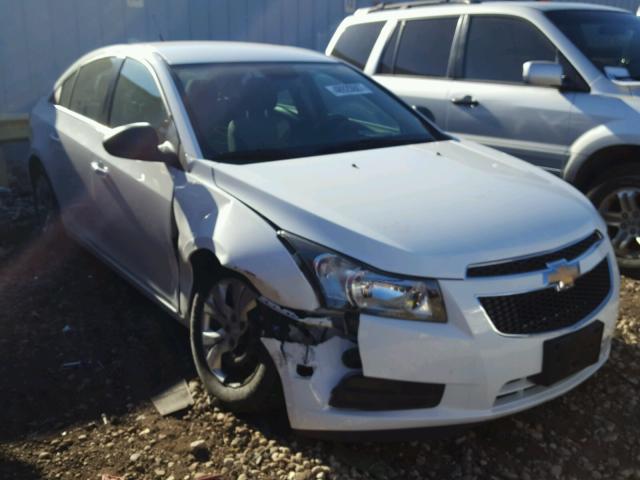 1G1PC5SH3C7406932 - 2012 CHEVROLET CRUZE LS WHITE photo 1