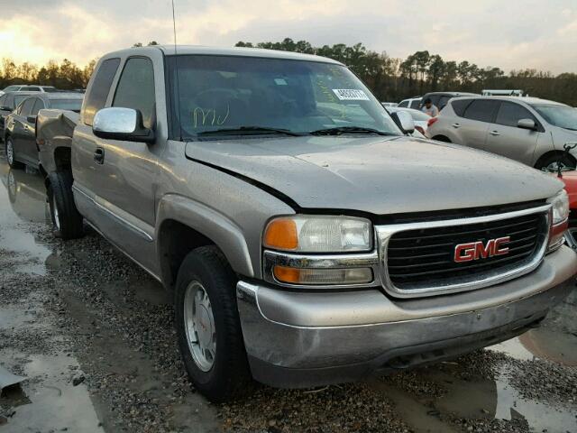 1GTEK19T41E184222 - 2001 GMC NEW SIERRA TAN photo 1