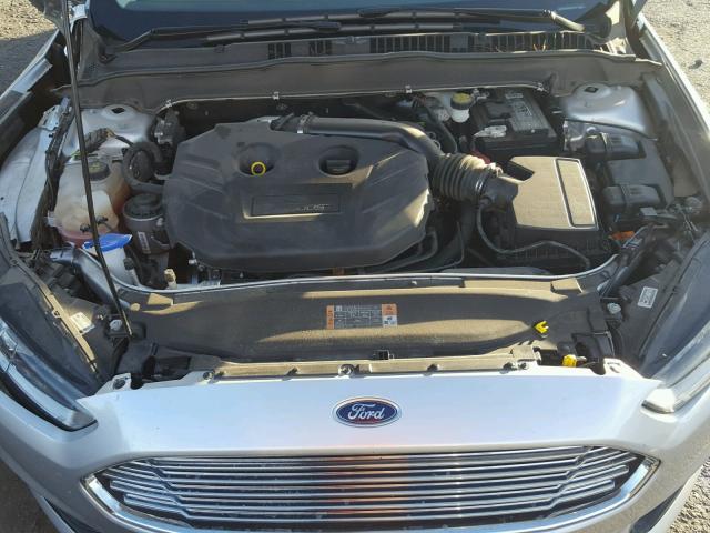 3FA6P0K98GR331829 - 2016 FORD FUSION TIT SILVER photo 7