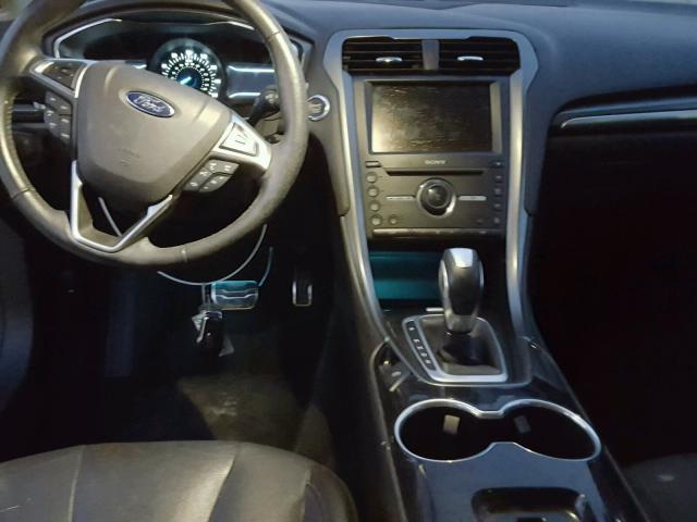 3FA6P0K98GR331829 - 2016 FORD FUSION TIT SILVER photo 9