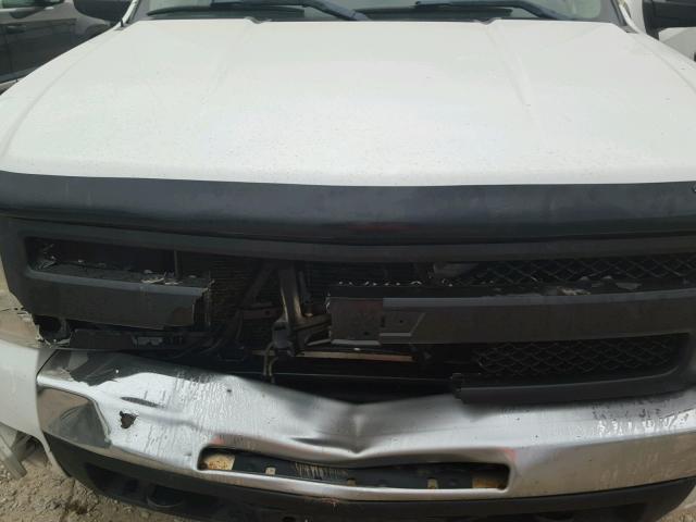 1GCEK29J59Z233758 - 2009 CHEVROLET SILVERADO WHITE photo 7