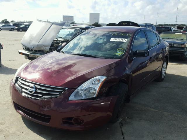 1N4AL2AP5CN470573 - 2012 NISSAN ALTIMA BAS BURGUNDY photo 2