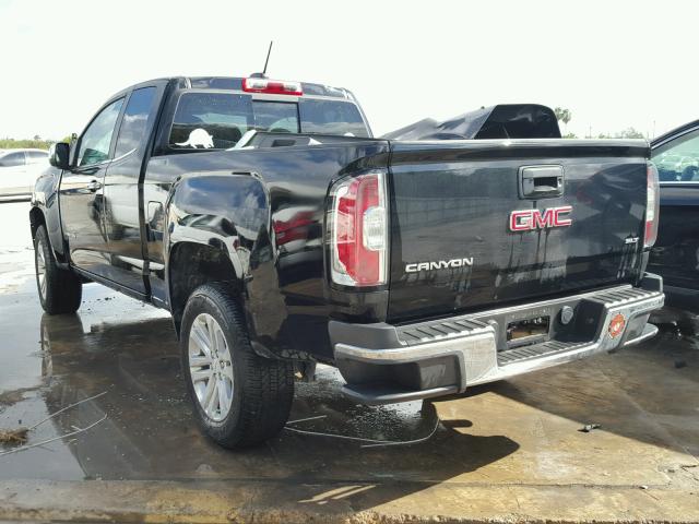 1GTH5DE31G1370876 - 2016 GMC CANYON SLT BLACK photo 3