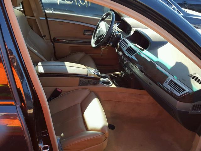 WBAHL835X8DT13252 - 2008 BMW ALPINA B7 შავი ფოტო 5