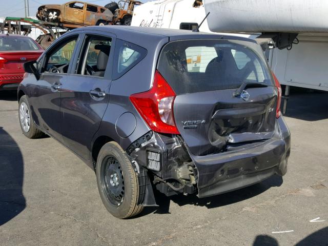 3N1CE2CP9JL369966 - 2018 NISSAN VERSA NOTE GRAY photo 3