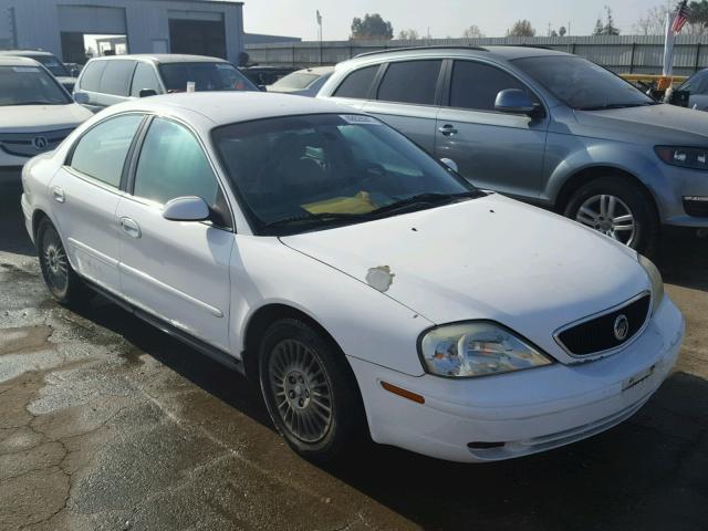 1MEFM50U13G614936 - 2003 MERCURY SABLE GS WHITE photo 1