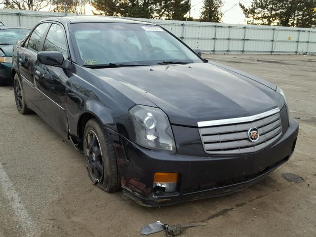 1G6DP577270186053 - 2007 CADILLAC CTS HI FEA BLACK photo 1