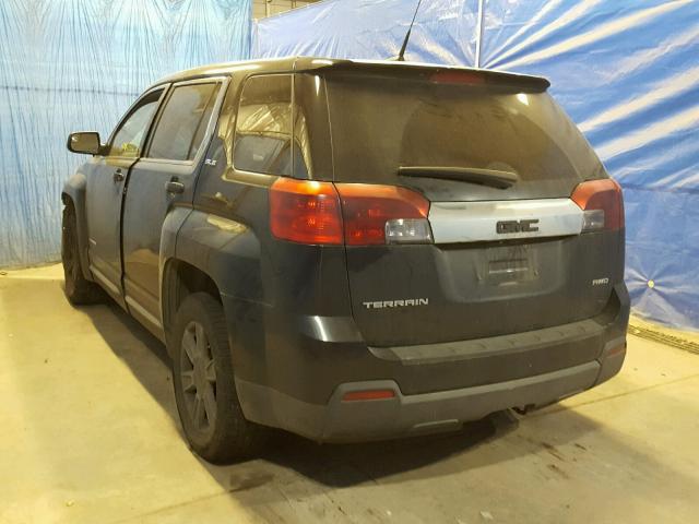 2GKFLREK9C6221015 - 2012 GMC TERRAIN SL CHARCOAL photo 3