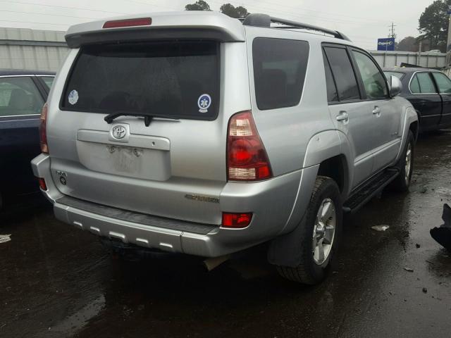 JTEBT17R450050848 - 2005 TOYOTA 4RUNNER LI SILVER photo 4