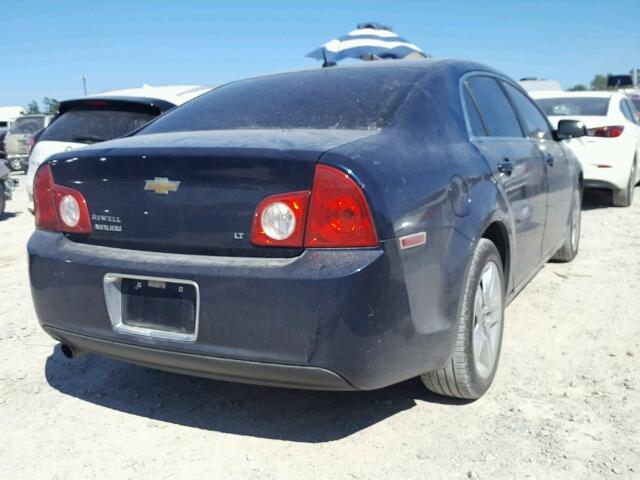 1G1ZH57B394191710 - 2009 CHEVROLET MALIBU 1LT BLUE photo 4