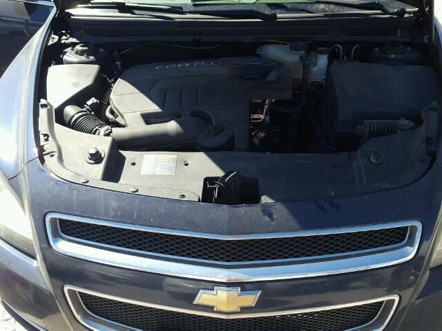 1G1ZH57B394191710 - 2009 CHEVROLET MALIBU 1LT BLUE photo 7