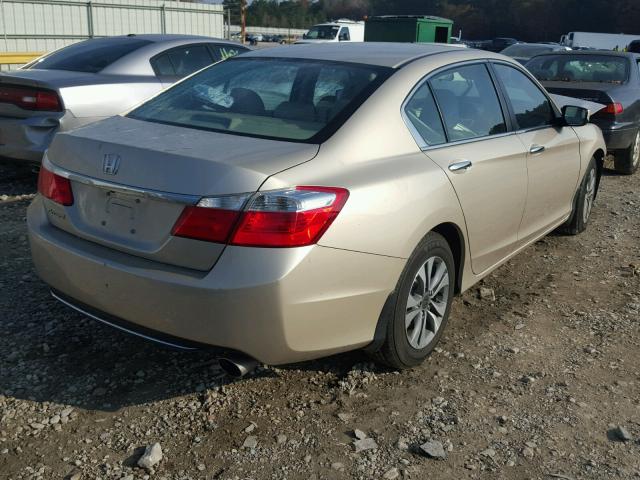 1HGCR2F38FA262742 - 2015 HONDA ACCORD LX GRAY photo 4