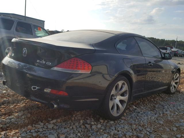 WBAEH73485B192668 - 2005 BMW 645 CI AUT შავი ფოტო 4