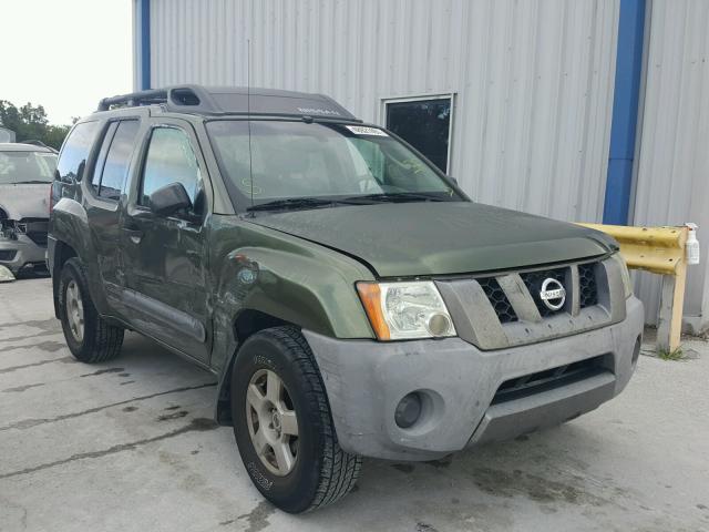 5N1AN08UX5C621289 - 2005 NISSAN XTERRA OFF GREEN photo 1