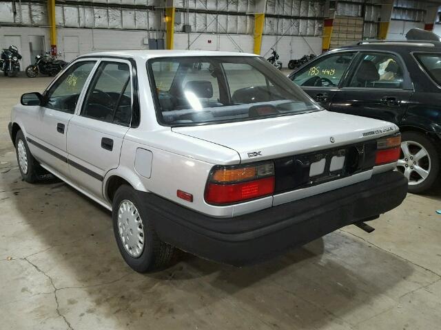 JT2AE94A1L3337320 - 1990 TOYOTA COROLLA DL SILVER photo 3