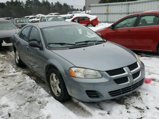 1B3EL46X16N196827 - 2006 DODGE STRATUS SX GRAY photo 1