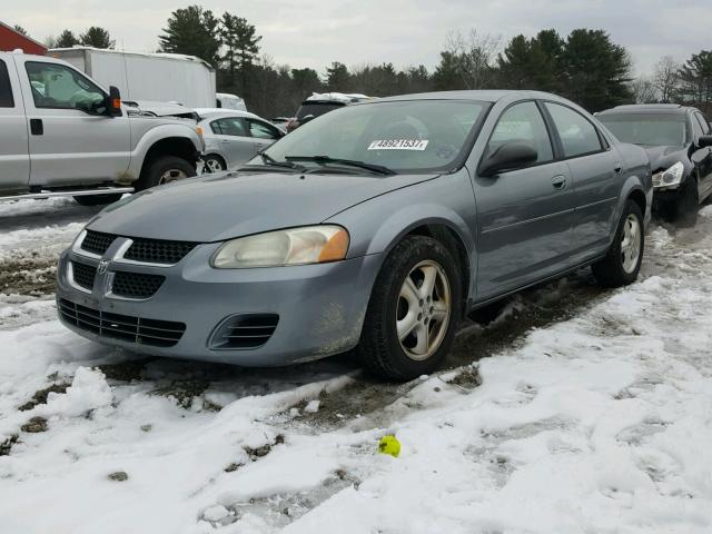 1B3EL46X16N196827 - 2006 DODGE STRATUS SX GRAY photo 2