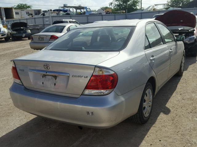 4T1BE30KX5U053488 - 2005 TOYOTA CAMRY LE BEIGE photo 4