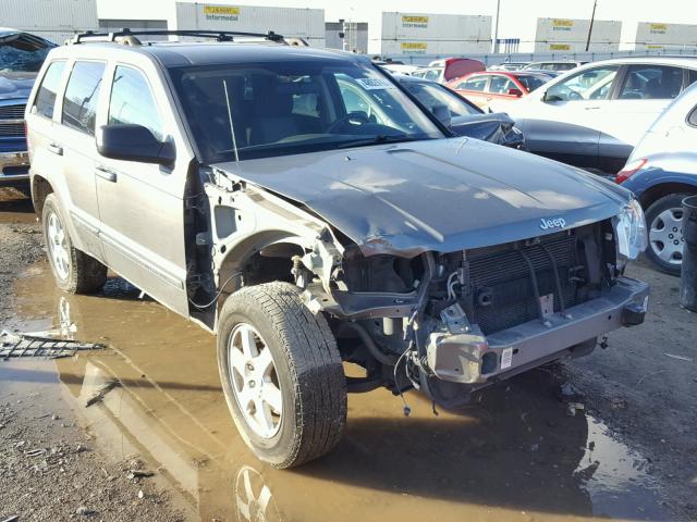 1J8GR48K48C137513 - 2008 JEEP GRAND CHER GRAY photo 1