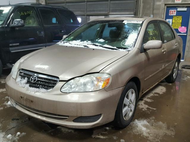 1NXBR32E66Z734387 - 2006 TOYOTA COROLLA LE 棕色 照片 2