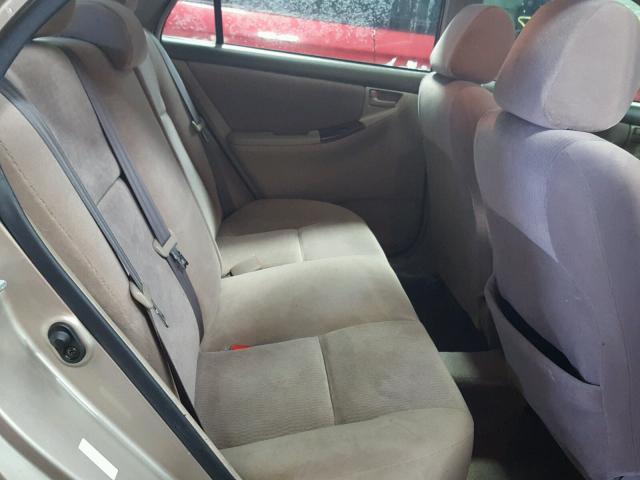 1NXBR32E66Z734387 - 2006 TOYOTA COROLLA LE 棕色 照片 6