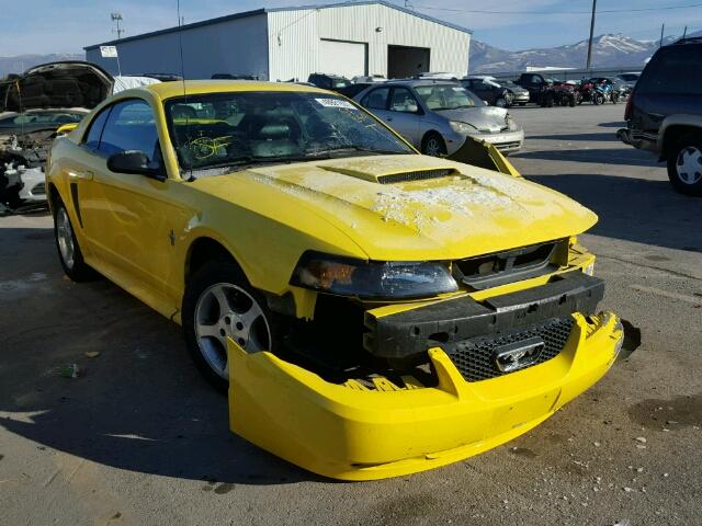 1FAFP40471F137151 - 2001 FORD MUSTANG YELLOW photo 1