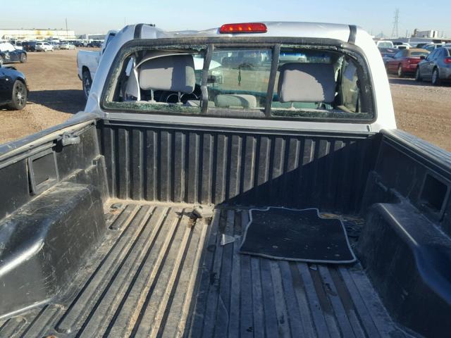 5TENX4CN4AZ682804 - 2010 TOYOTA TACOMA SILVER photo 6