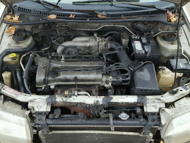 JM1BC1419V0143447 - 1997 MAZDA PROTEGE DX TAN photo 7