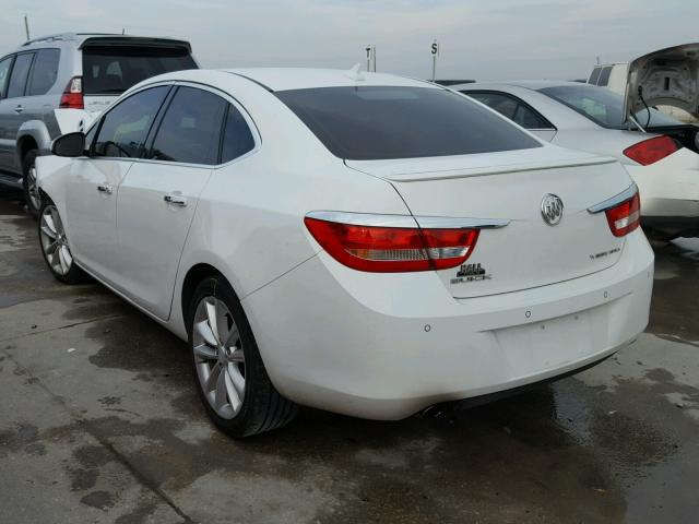 1G4PR5SK7C4133699 - 2012 BUICK VERANO CON WHITE photo 3