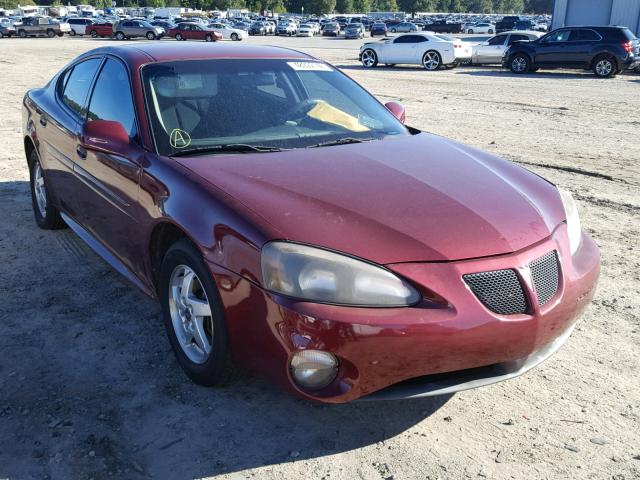 2G2WP522X41155512 - 2004 PONTIAC GRAND PRIX BURGUNDY photo 1