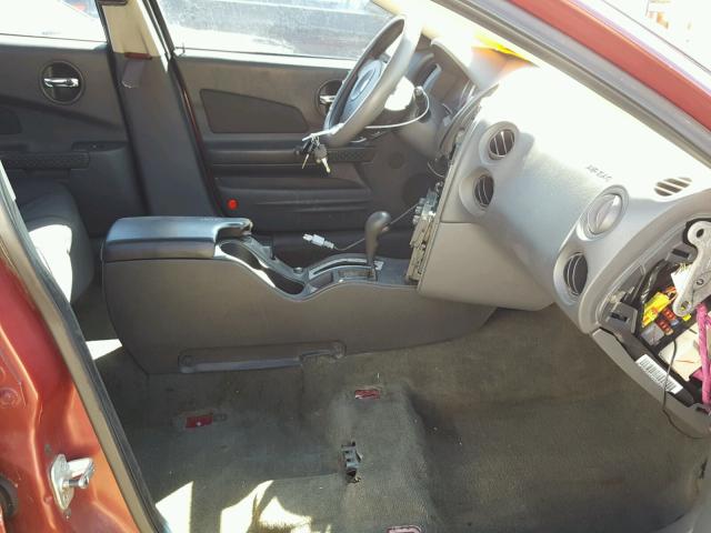 2G2WP522X41155512 - 2004 PONTIAC GRAND PRIX BURGUNDY photo 5