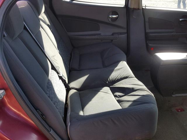 2G2WP522X41155512 - 2004 PONTIAC GRAND PRIX BURGUNDY photo 6