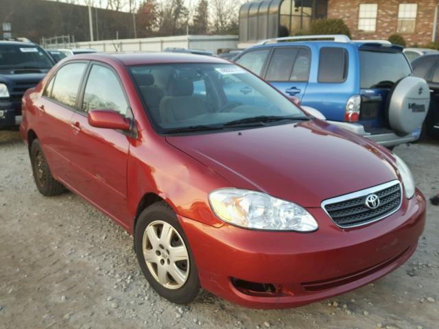 2T1BR32E16C644565 - 2006 TOYOTA COROLLA CE RED photo 1