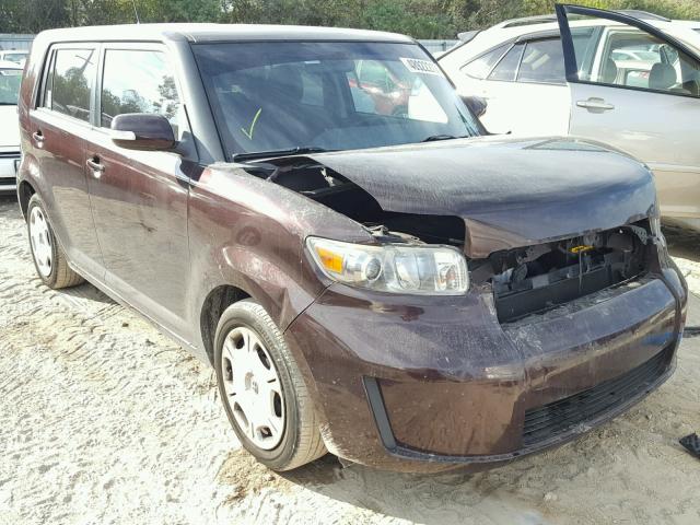 JTLKE50E391077587 - 2009 TOYOTA SCION XB BURGUNDY photo 1