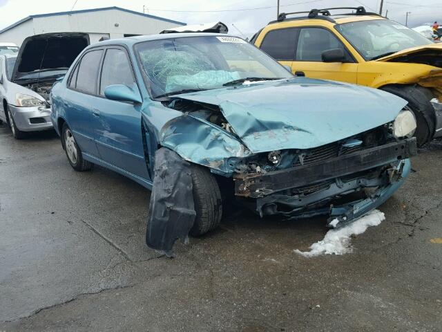 1NXBR18E0XZ176355 - 1999 TOYOTA COROLLA VE TURQUOISE photo 1