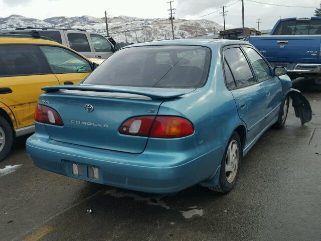 1NXBR18E0XZ176355 - 1999 TOYOTA COROLLA VE TURQUOISE photo 4