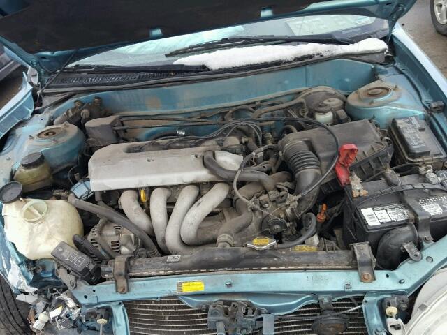 1NXBR18E0XZ176355 - 1999 TOYOTA COROLLA VE TURQUOISE photo 7